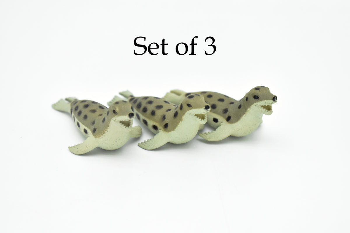 Seal, Leopard Seal, Very Nice Plastic Replica  3" -  F1105 B203