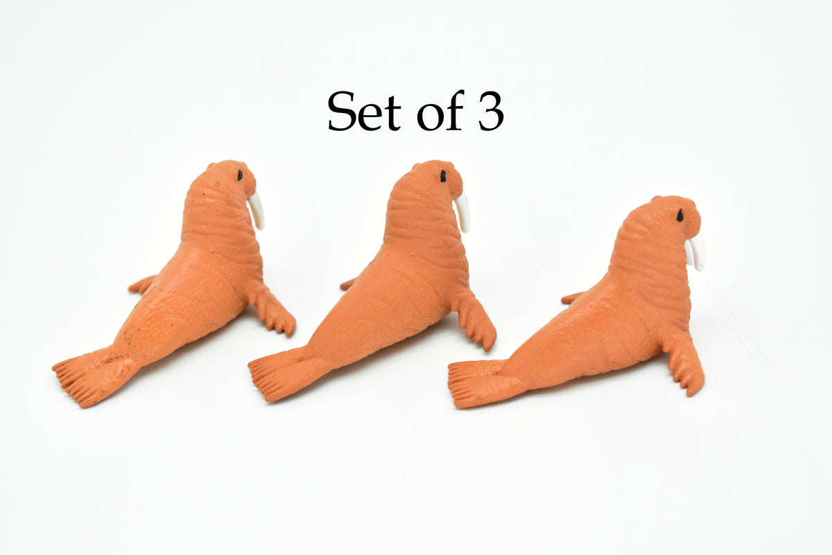 Walrus, Very Nice Plastic Replica    3"     F1114 B203