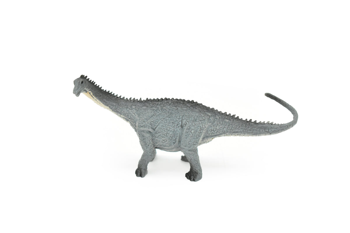 Apatosaurus Dinosaur, Museum Quality, Animal, Educational, Realistic Hand Painted, Figure, Lifelike Model, Vintage Replica, Toy, Gift,    3 1/2 Inches.    F8109-B117