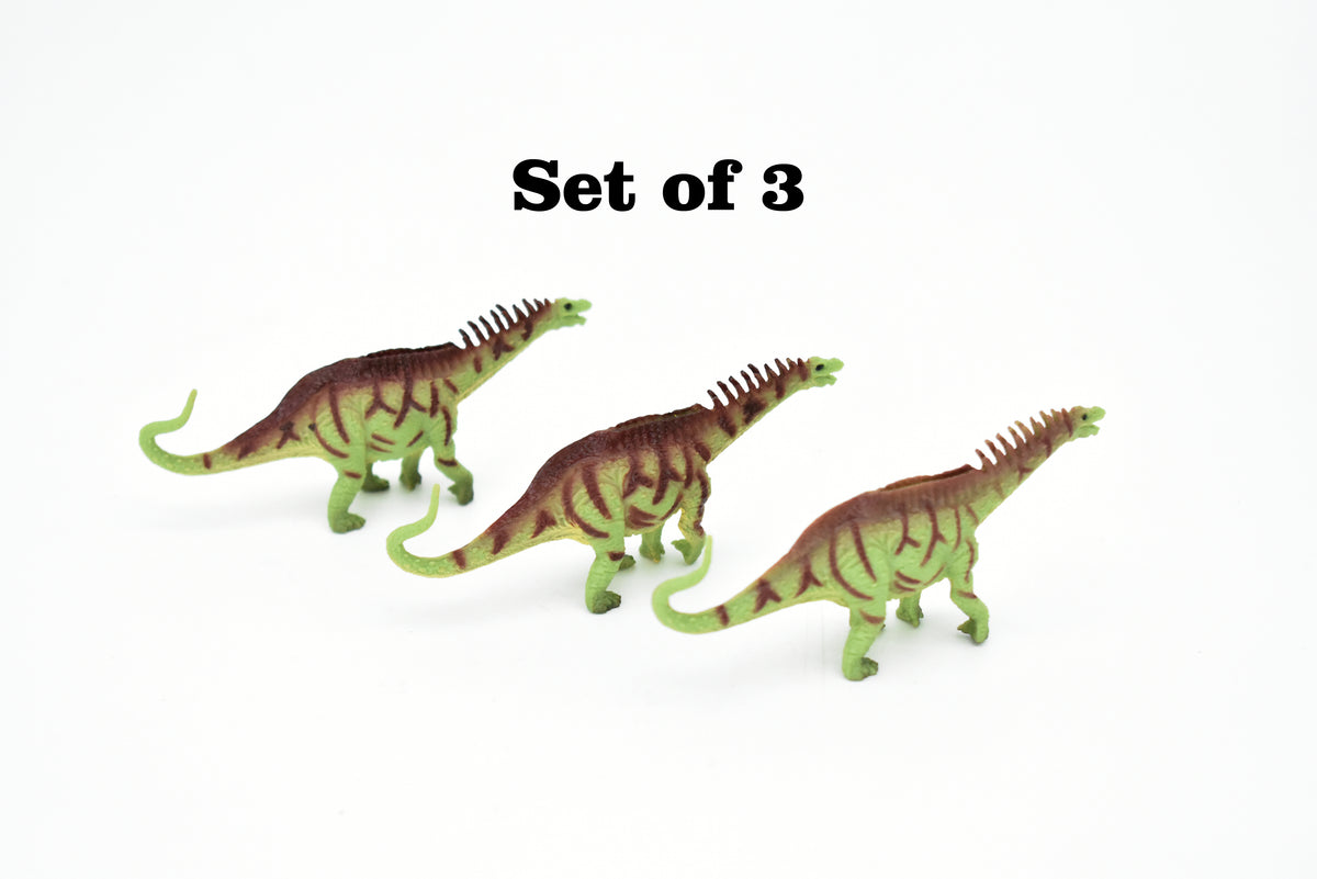 Amargasaurus Dinosaur, Museum Quality, Animal, Educational, Realistic Hand Painted, Figure, Lifelike Model, Vintage Replica, Toy, Gift,    3 Inches.     F8106 B117