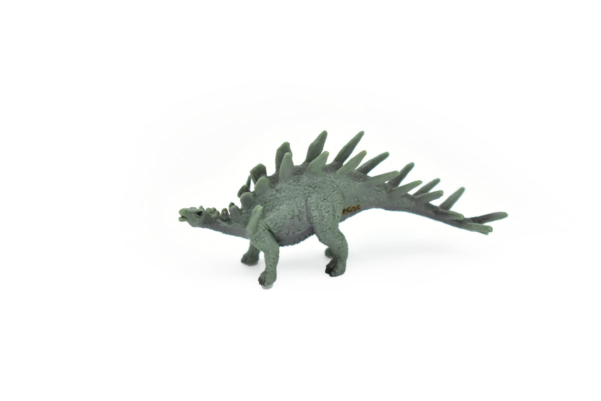Kentrosaurus Dinosaur, Museum Quality, Animal, Educational, Realistic Hand Painted, Figure, Lifelike Model, Vintage Replica, Toy, Gift,    2 1/2 Inches.   F8118 B117