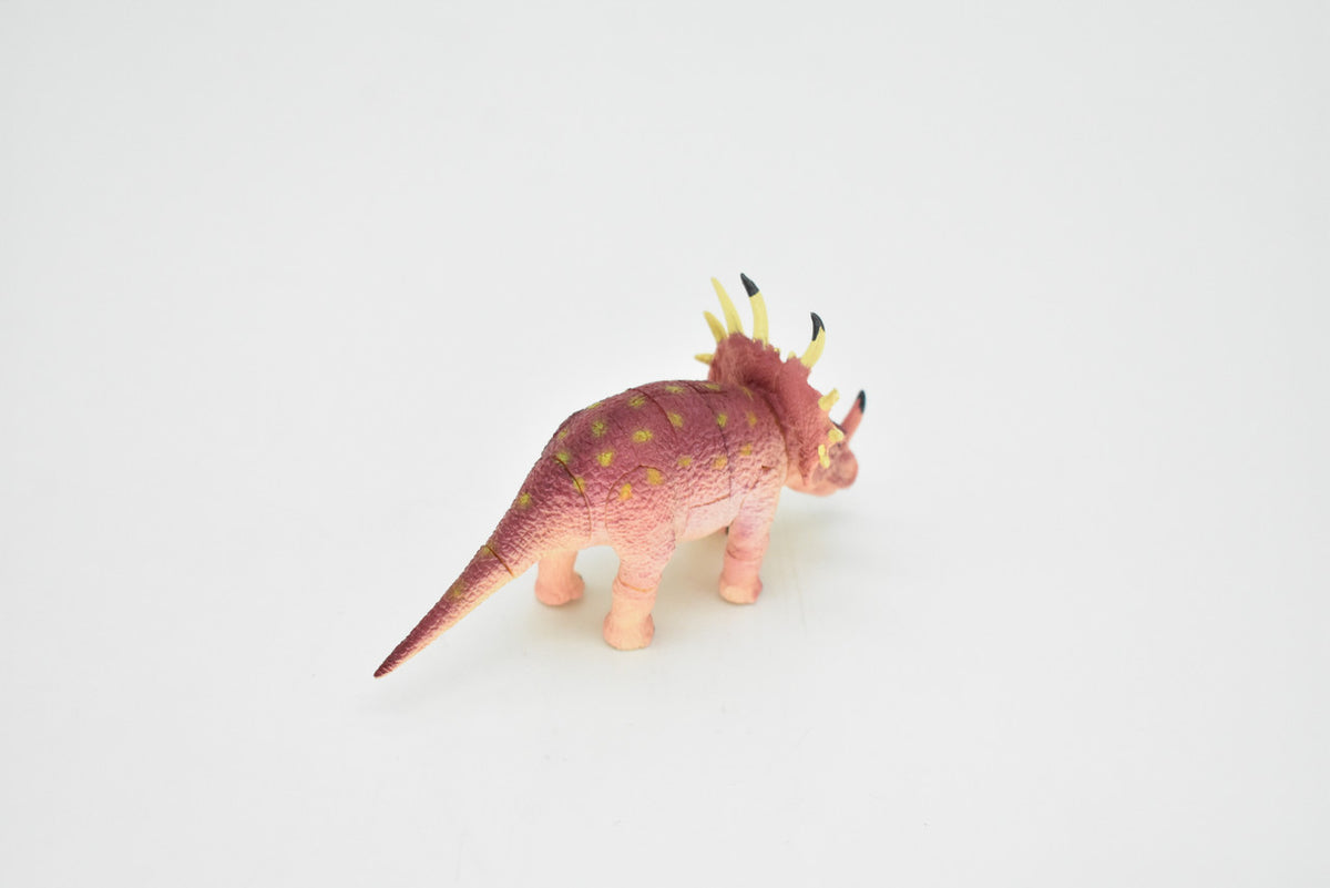 Styracosaurus Dinosaur, 3D Puzzle Very Nice Plastic Replica  4" long - F3047 B333