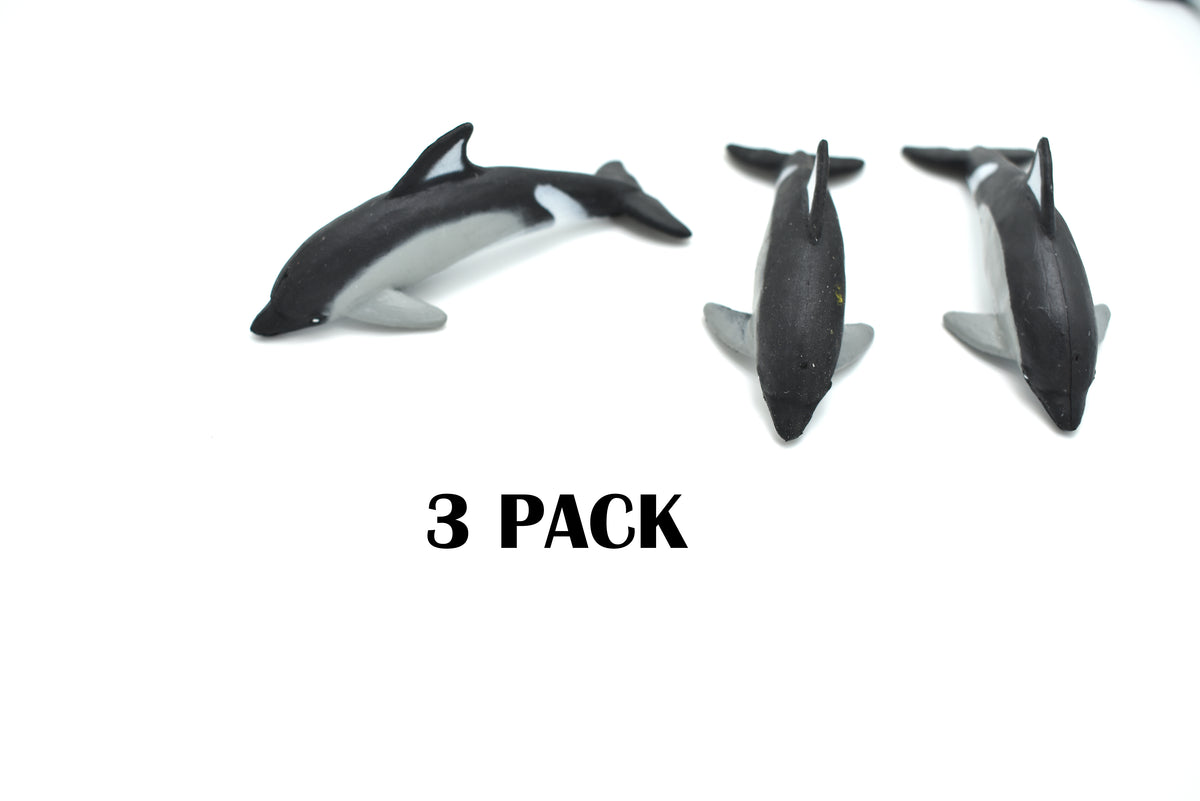 Dolphin, Porpoise, Very Nice Plastic Replica   3"Long   ~   F3900-B9