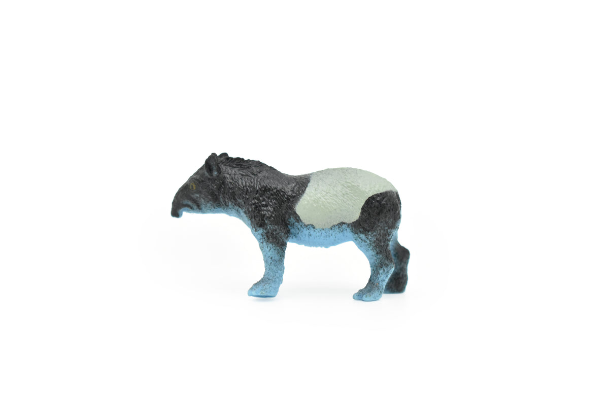 Tapir, Tapirus, Tapiridae, Very Nice Plastic Design, Animal Figure, Educational, Figure, Lifelike, Diorama Model, Figurine, Replica, Toy, Kids, Gift,   2 Inches.   CWG127 B238