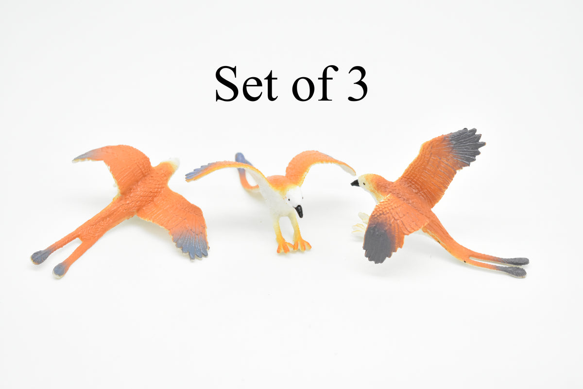 Confuciusornis, Extinct Bird, Very Nice Plastic Reproduction   3"    F619 B124