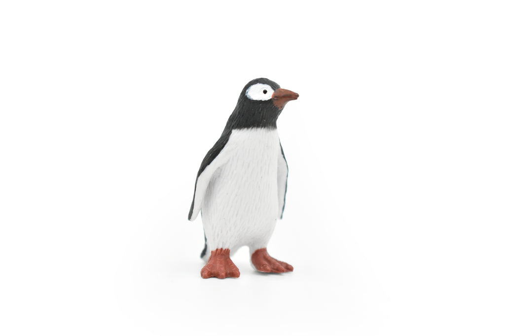 Penguin, Gentoo, Very Nice Plastic Reproduction, Hand Painted    1 3/4"   OK23 B618