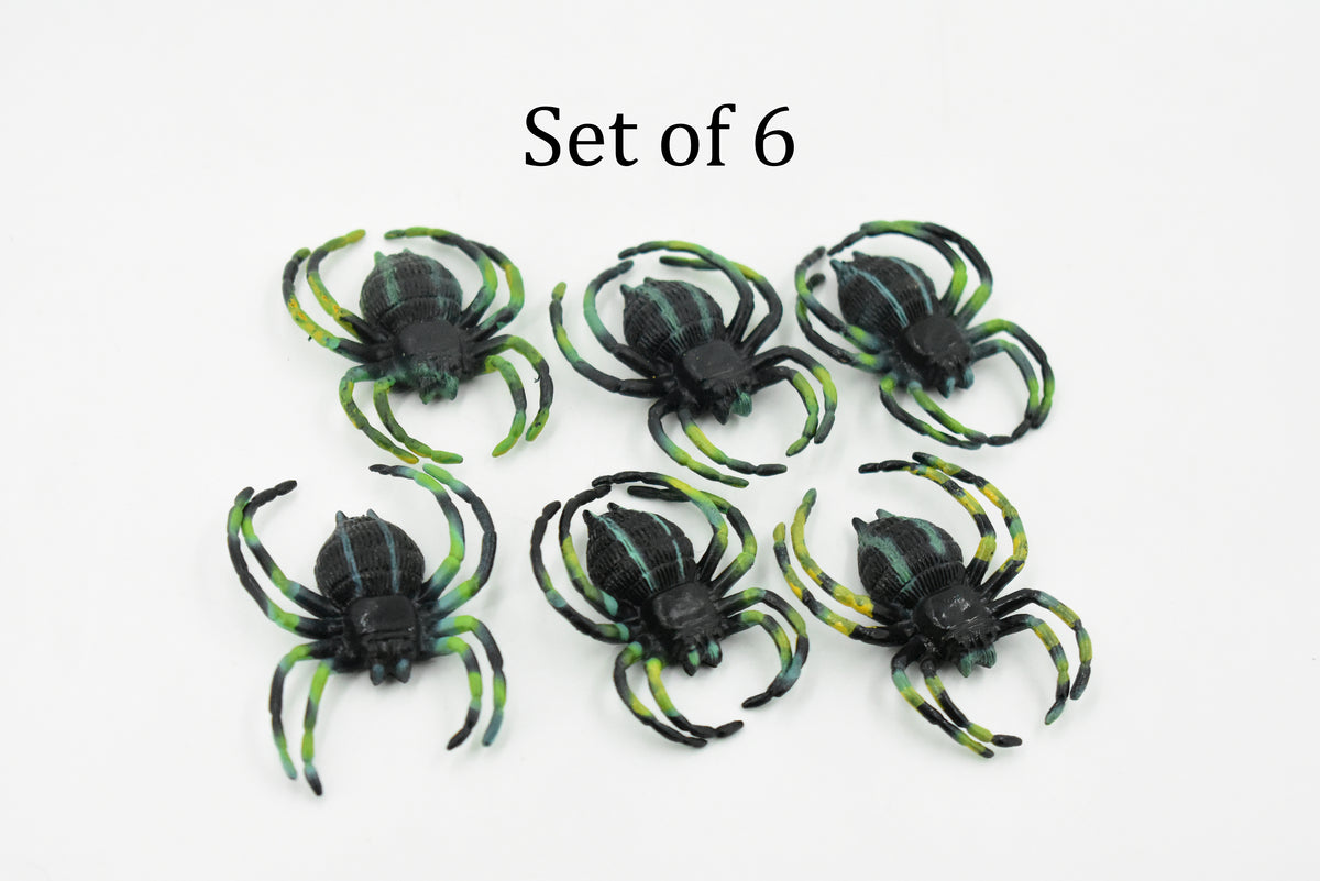 Spider, Trapdoor, Plastic Toy Insect, Kids Gift, Realistic Figure, Educational Model, Replica, Gift,        2"       F1656 B74