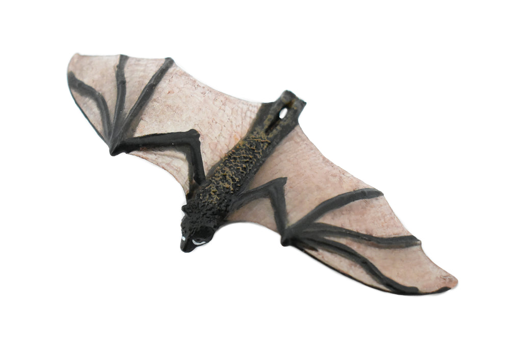 Bat, Chiroptera, Very Nice Rubber winged mammal, Hand Painted, Realistic Design, Educational, Diorama Model, Replica, Toy, Kids, Gift,     4 Inches.      CH429 BB109