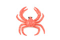 King Crab, Rubber Crustacean, Museum Quality, Hand Painted, Realistic Toy Figure, Diorama Model, Replica, Kids, Educational, Gift,       4 Inches.    CH445 BB114