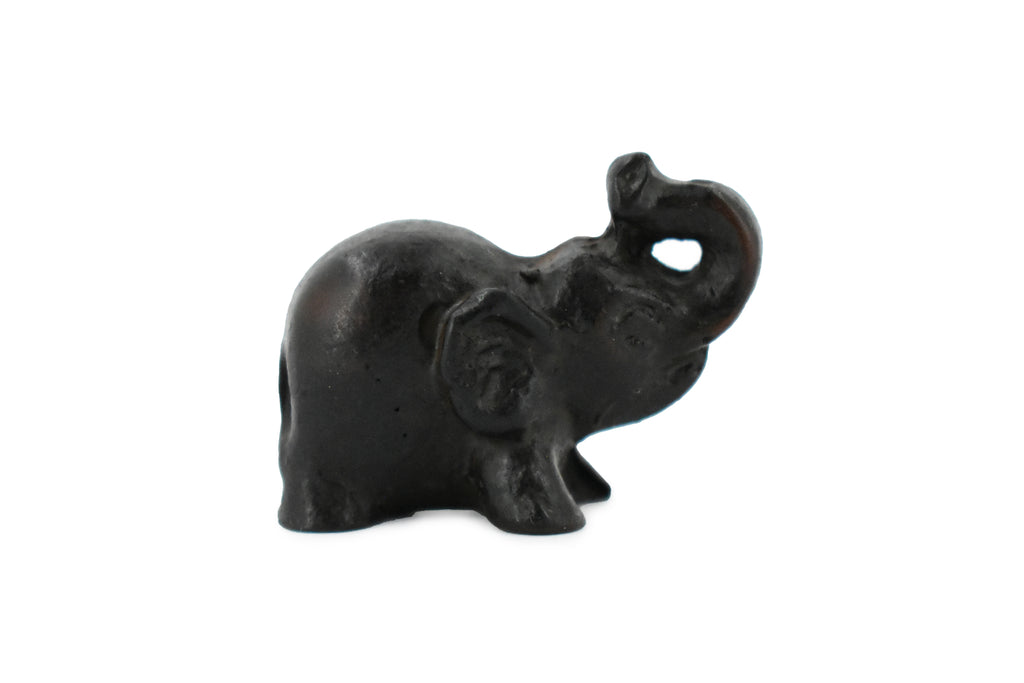Elephant, Good Luck, Wisdom, Strength and Prosperity, Educational, Realistic Hand Made, Figure, Lifelike Model, Figurine, Replica, Gift,     1 Inches.     TH52 BB69