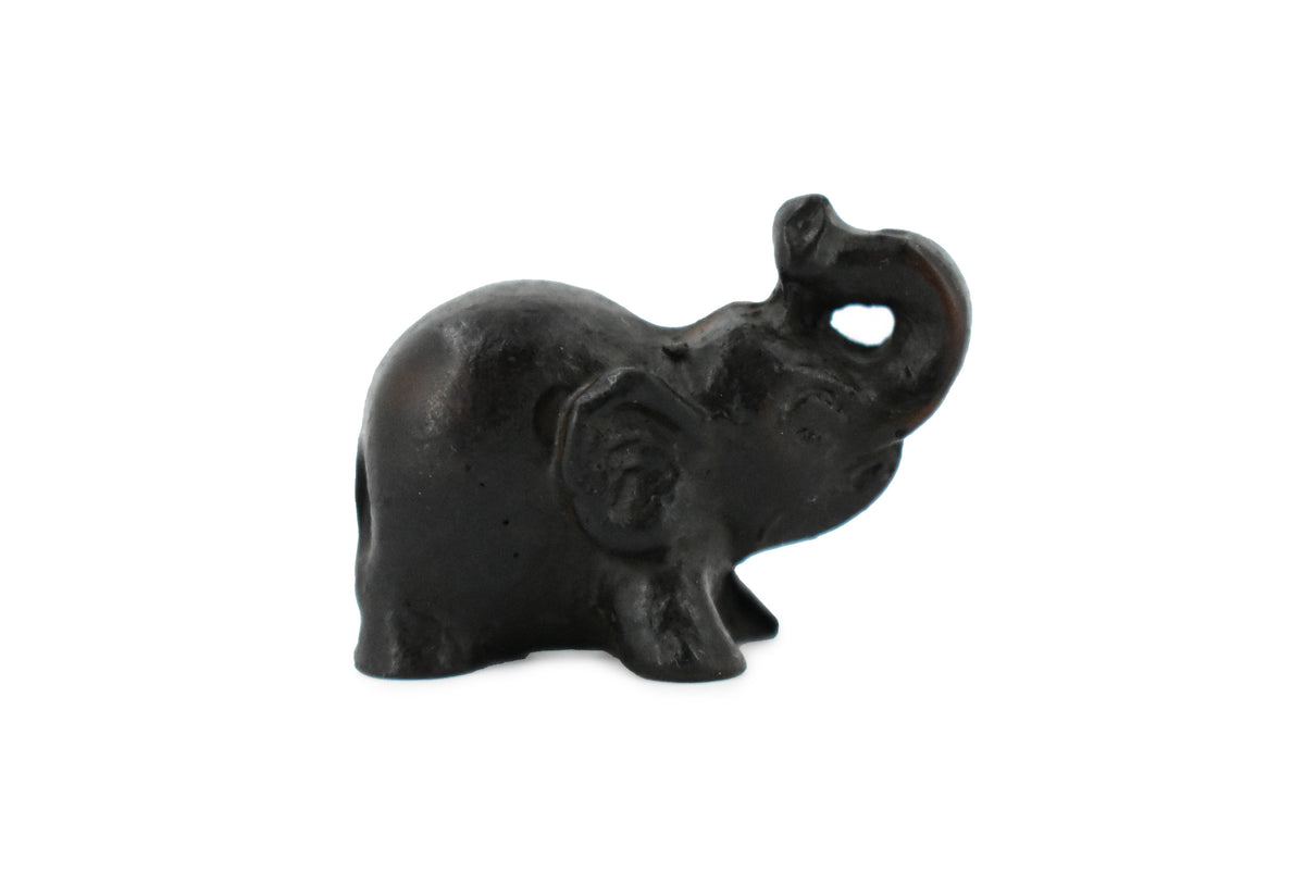 Elephant, Good Luck, Wisdom, Strength and Prosperity, Educational, Realistic Hand Made, Figure, Lifelike Model, Figurine, Replica, Gift,     1 Inches.     TH52 BB69