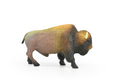 Buffalo, Bison, American buffalo, Very Nice Plastic Design, American Animal, Educational, Hand Painted, Diorama Figure, Lifelike Model, Toy, Gift,   4 1/2 inches.      CWG178 BB41