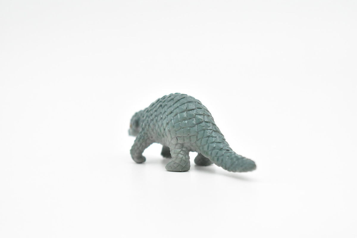 Pangolin, Scaly Anteaters, Manidae, Very Nice Plastic Design, Animal Figure, Educational, Figure, Lifelike, Diorama Model, Figurine, Replica, Toy, Kids, Gift,   3 Inches.    CWG113 B237