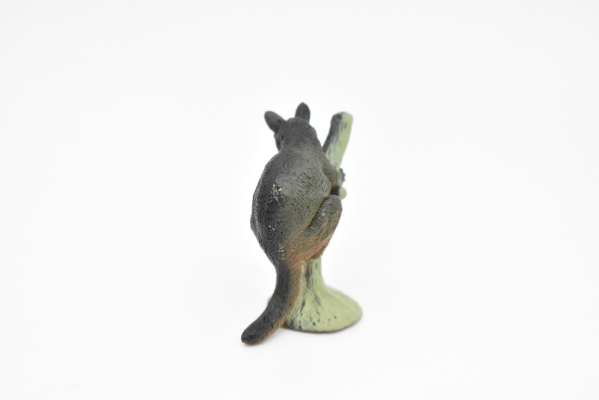 Aye-aye, Long Finger Lemur, Madagascar, Very Nice Plastic Design, Animal Figure, Educational, Figure, Lifelike, Diorama Model, Figurine, Replica, Toy, Kids,  3 Inches.  