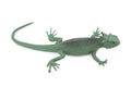 Lizard, Flat-Taled Horned Lizard, Green, Rubber, Toy Reptile, Realistic Figure, Model, Replica, Kids, Educational, Gift,     4"    F6102 B381