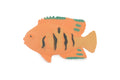 AngelFish, Flame, Tropical Fish, Pterophyllum, Ciclids, Hand Painted, Realistic, Plastic Fish Design, Saltwater, Educational, Figure, Lifelike, Diorama Model, Toy, Gift,  2 Inches.  CWG273 B46