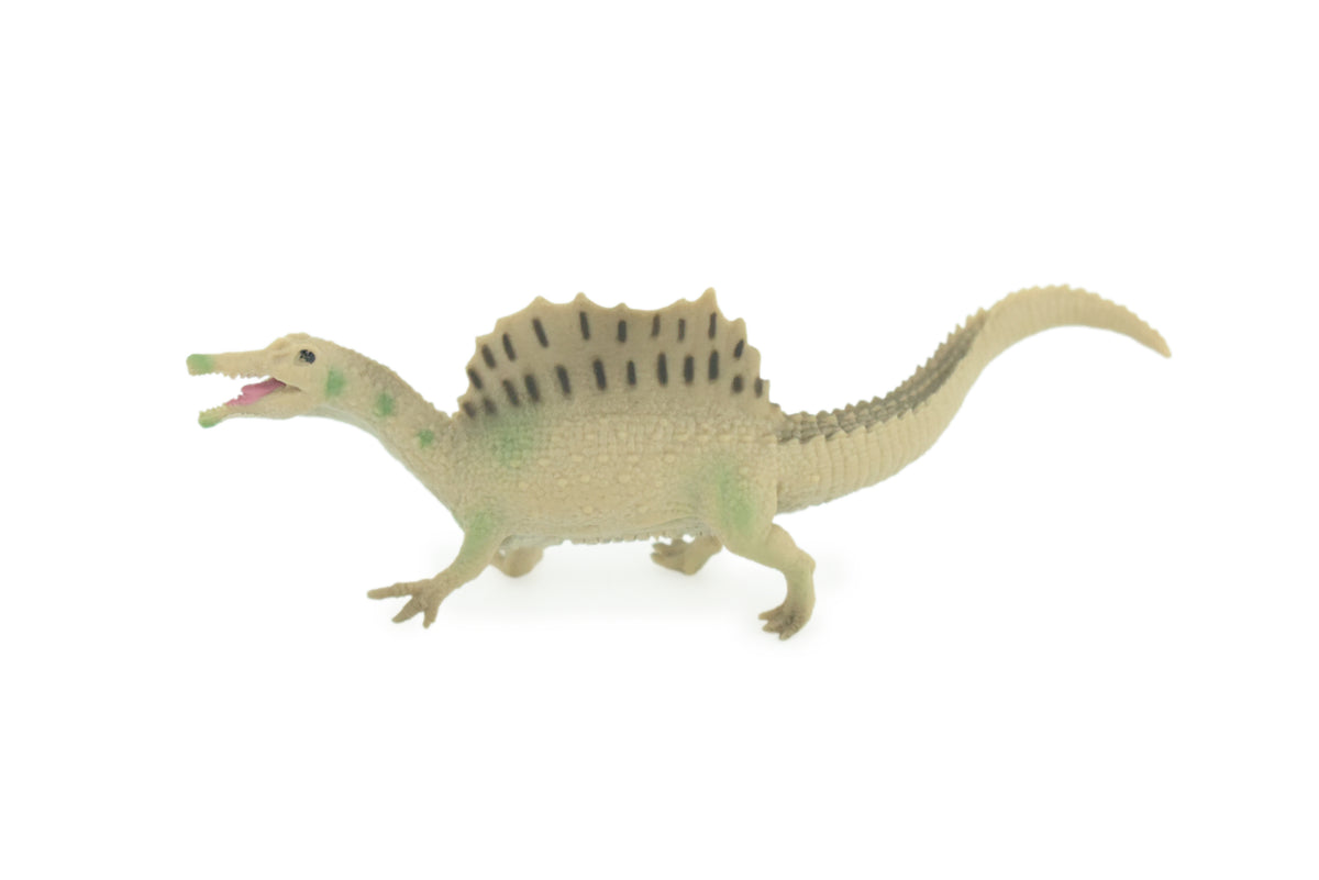 Spinosaurus Dinosaur, Museum Quality, Animal, Educational, Realistic Hand Painted, Figure, Lifelike Model, Vintage Replica, Toy, Gift,    4 Inches.       F8108 B117