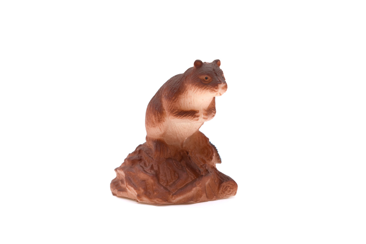 Beaver, Castor, Very Nice Plastic Animal, Educational, Toy, Kids, Realistic Figure, Lifelike Model, Figurine, Replica, Gift,  2"    F422 B8