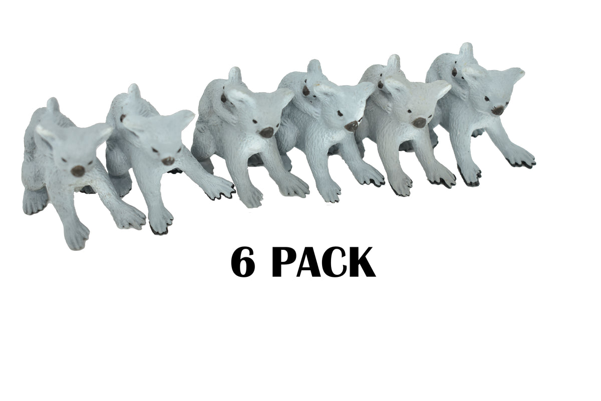 Koala with Baby, Marsupials, Australia's unique Animal, Very Nice Rubber Design, Educational Figure, Lifelike, Diorama Model, Replica, Toy, Kids, Gift,   1 1/2 Inches.   F1758 B42