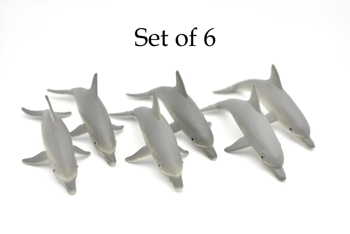 Dolphin, Very Nice Plastic Replica   3"  -  F223 B36