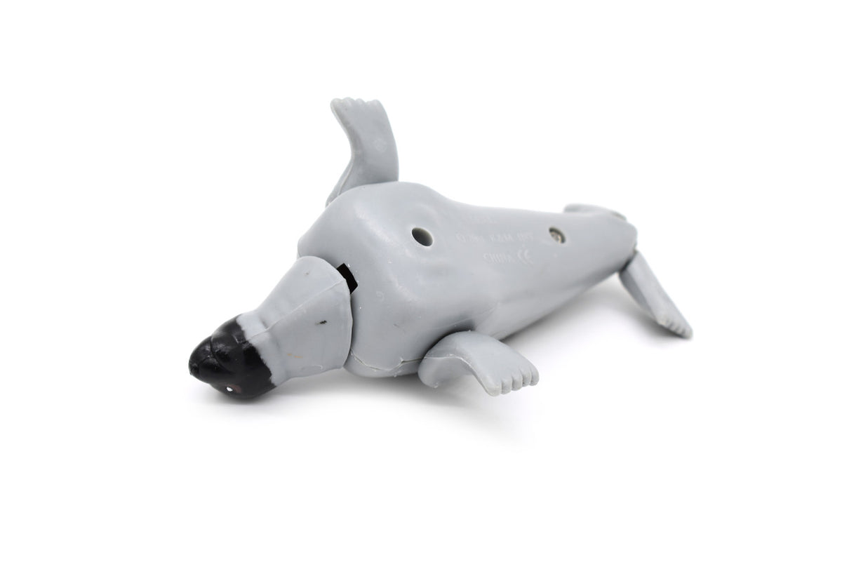 Seal, Posable Moveable Parts, Very Nice Plastic Design, Educational, Realistic Figure, Lifelike, Replica, Toy, Kids, Gift,  4 Inches Long.    CWG54 B179