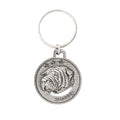 Sharpei Pewter Keychain, D162KC