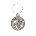 Wheaten Terrier Pewter Keychain, D180KC