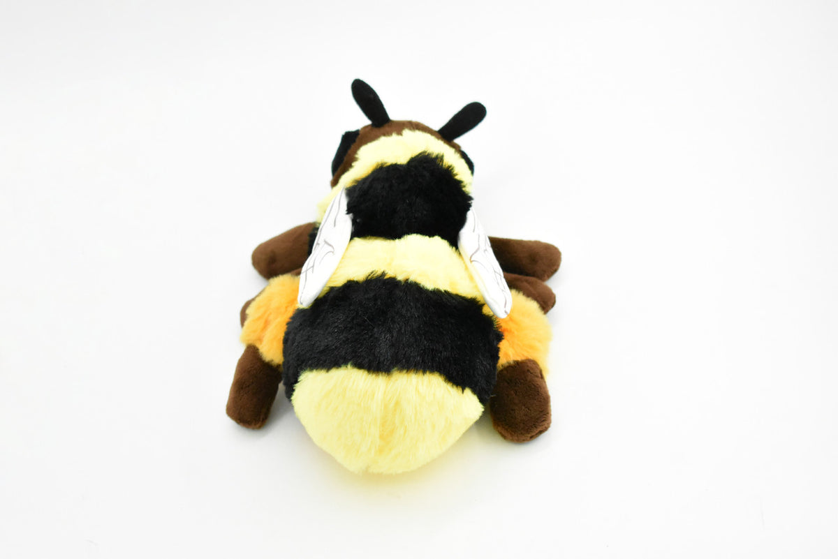 Bumblebee, Bumble Bee,  Stuffed Animal, Educational, Plush Realistic Figure, Lifelike Model, Replica, Gift,    9"     CWG60 B317