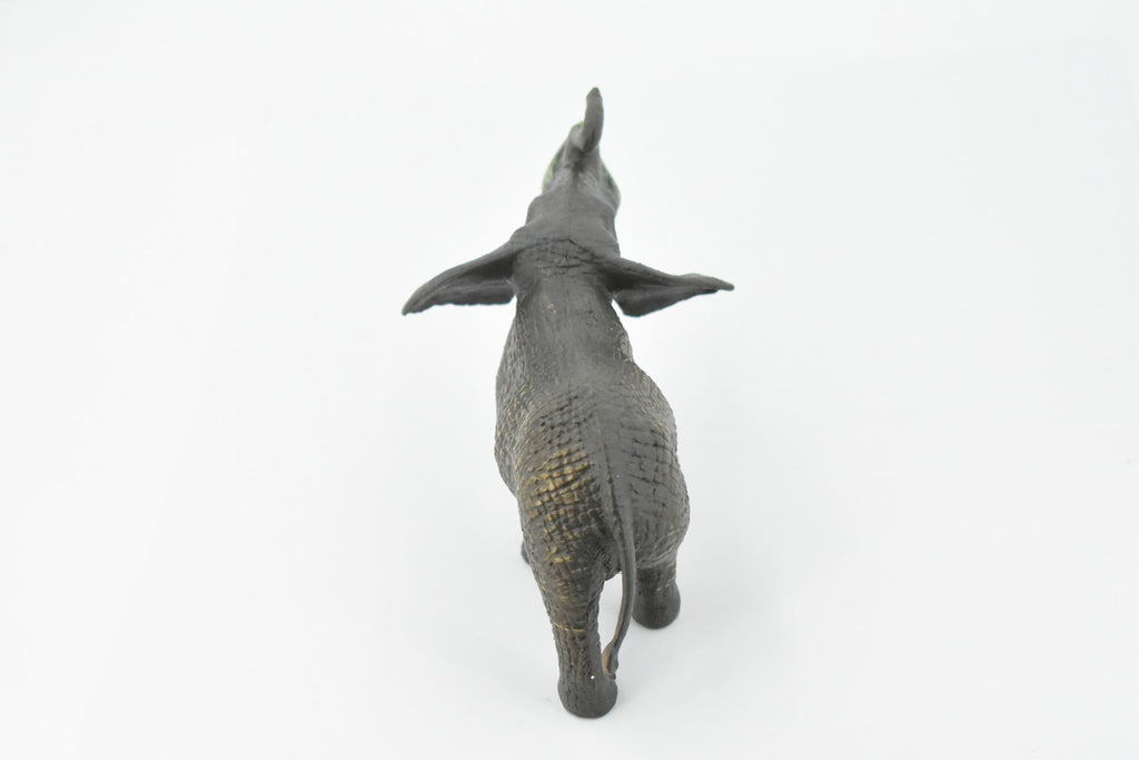 African Elephant, Female, Pachyderms, Museum Quality, Educational, Hand Painted, Rubber Animal, Diorama Model, Kids, Toys, 7 Inches. 