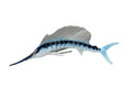 Fish, Sailfish, Billfish, Museum Quality, Hand Painted, Rubber Fish, Realistic Toy Figure, Model, Replica, Kids, Educational, Gift,     7"    CH335 BB133