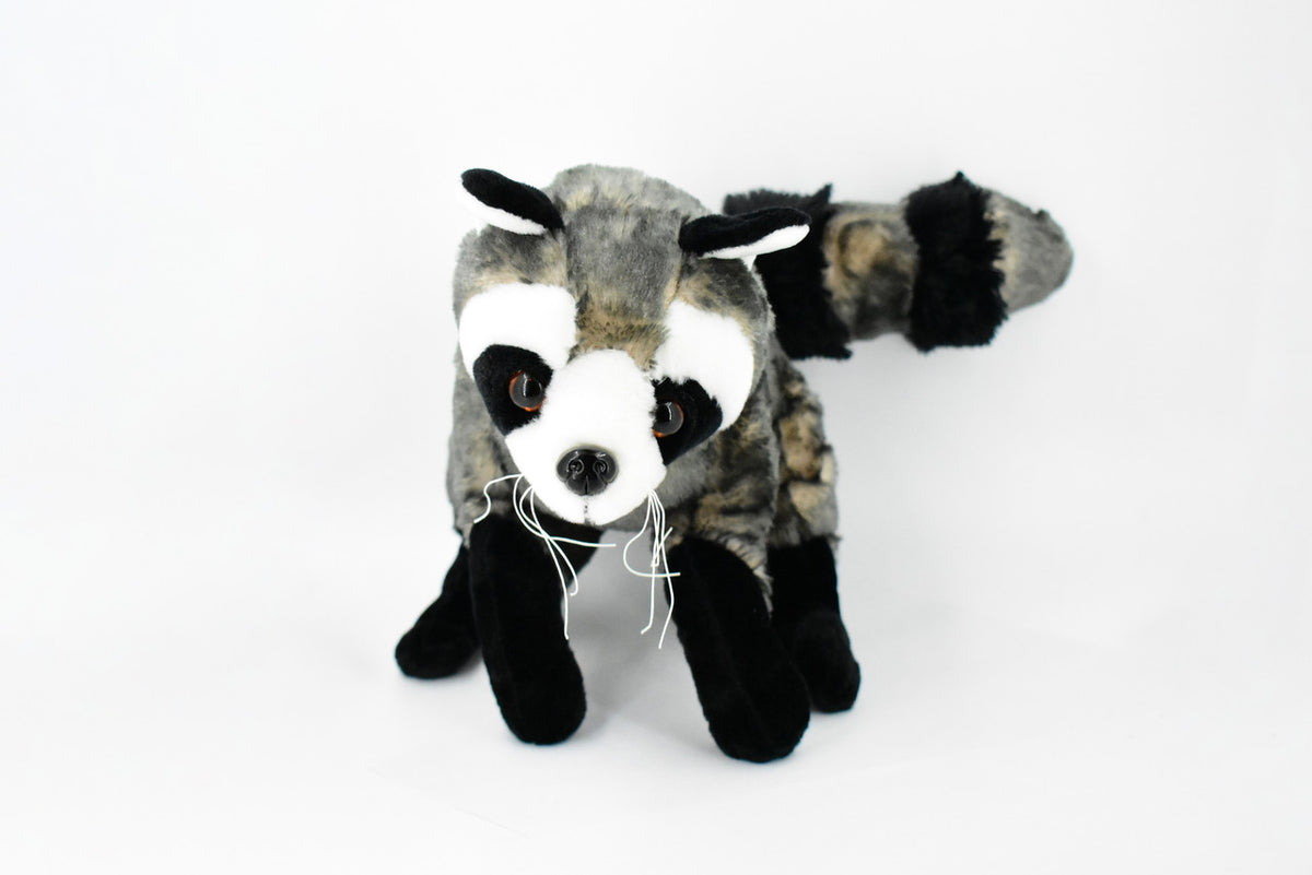 Raccoon, Very Nice Plush, Stuffed Animal, Educational, Toy, Kids, Realistic Figure, Lifelike Model, Replica, Gift,       17"     F1338 B93