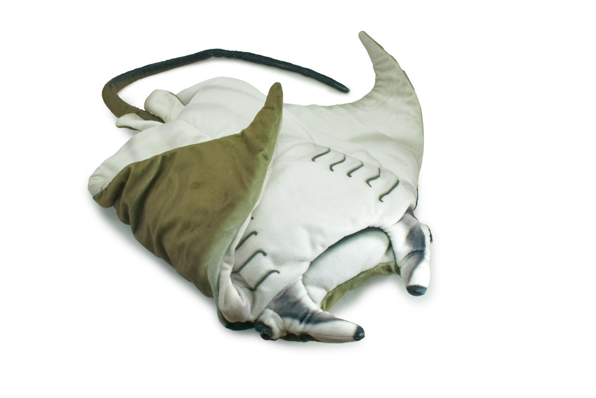 Manta Ray, Devil Fish, Ocean, Marine, Very Nice Plush, Stuffed Animal, Educational, Toy, Kids, Realistic Figure, Educational, Gift,       22"        WR24 BB45