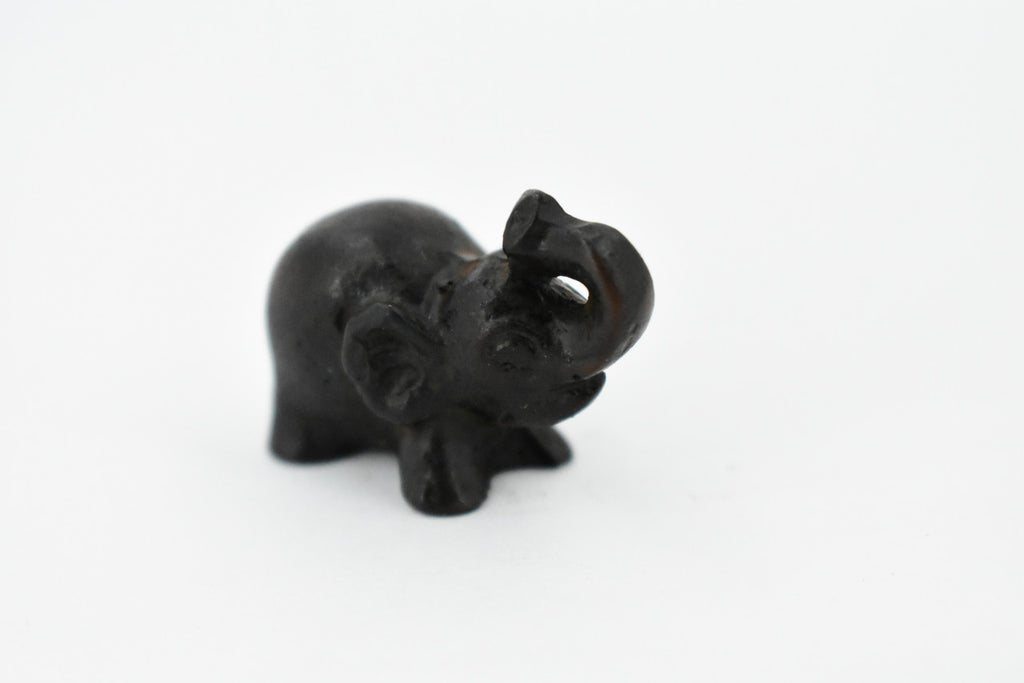 Elephant, Good Luck, Wisdom, Strength and Prosperity, Educational, Realistic Hand Made, Figure, Lifelike Model, Figurine, Replica, Gift,     1 Inches.     TH52 BB69