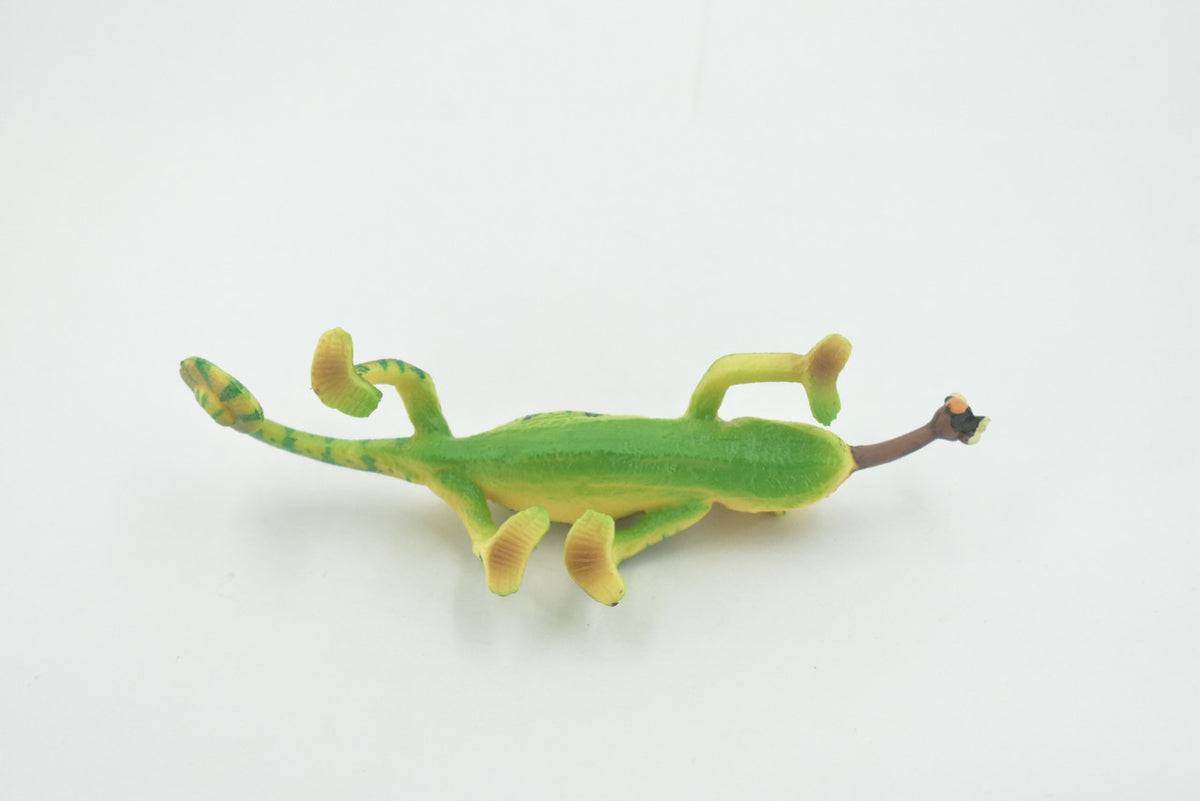 Lizard, Panther Chameleon, Museum Quality, Hand Painted, Realistic, Rubber, Reptile, Figure, Model, Toy, Kids, Educational, Gift,       5"       CH678 BB171