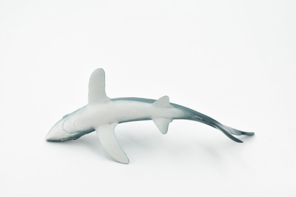 Blue Shark, Blue pointer, Museum Quality, Hand Painted, Educational, Rubber Fish, Diorama Model, Replica, Realistic Toy Figure, Kids,  Gift,    6 Inches.    CH264 BB124