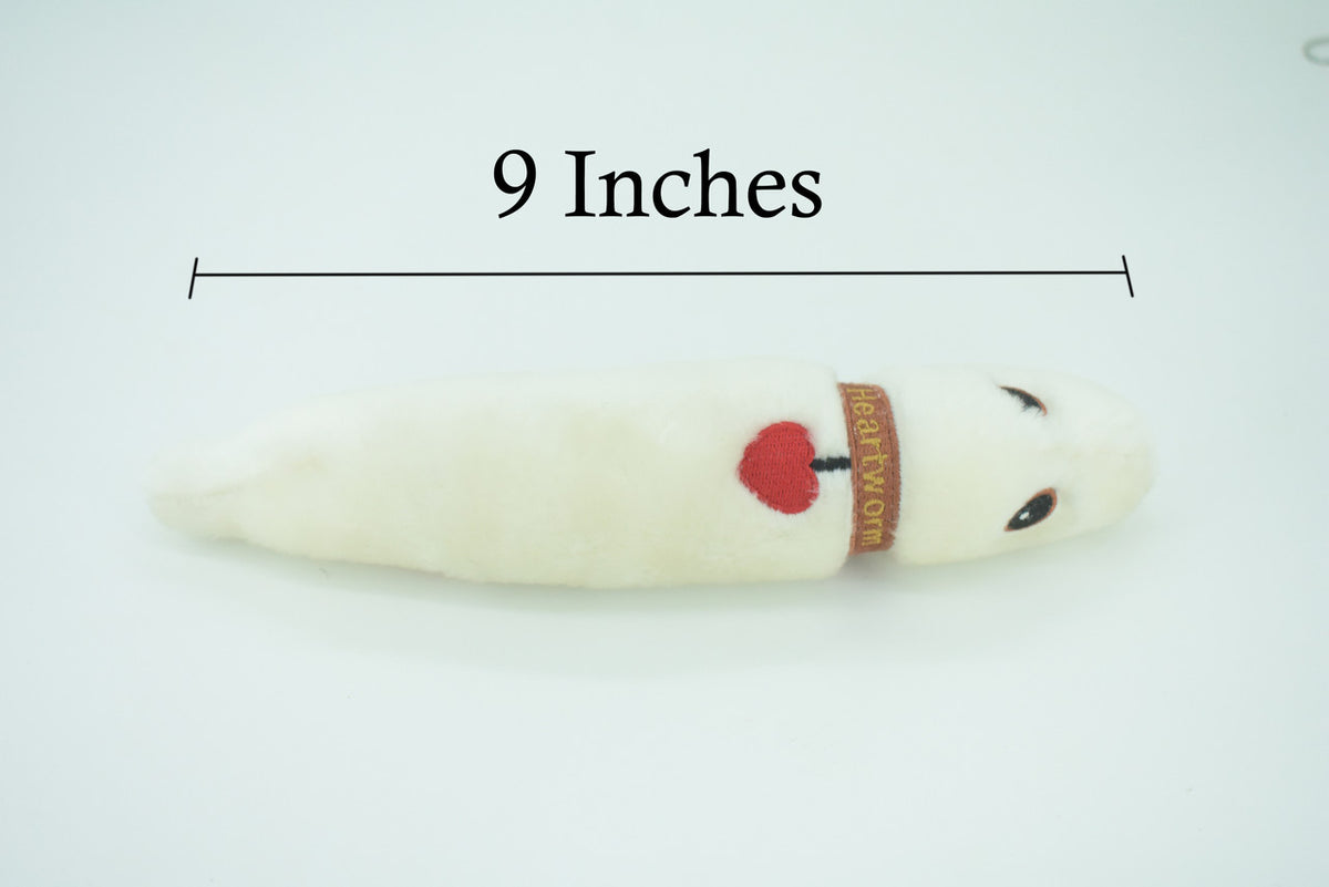 Heartworm, Dirofilariasis are long, thin parasitic roundworms, Plush Design, Educational, Figure, Replica, Gift,   9"  F1563 B102