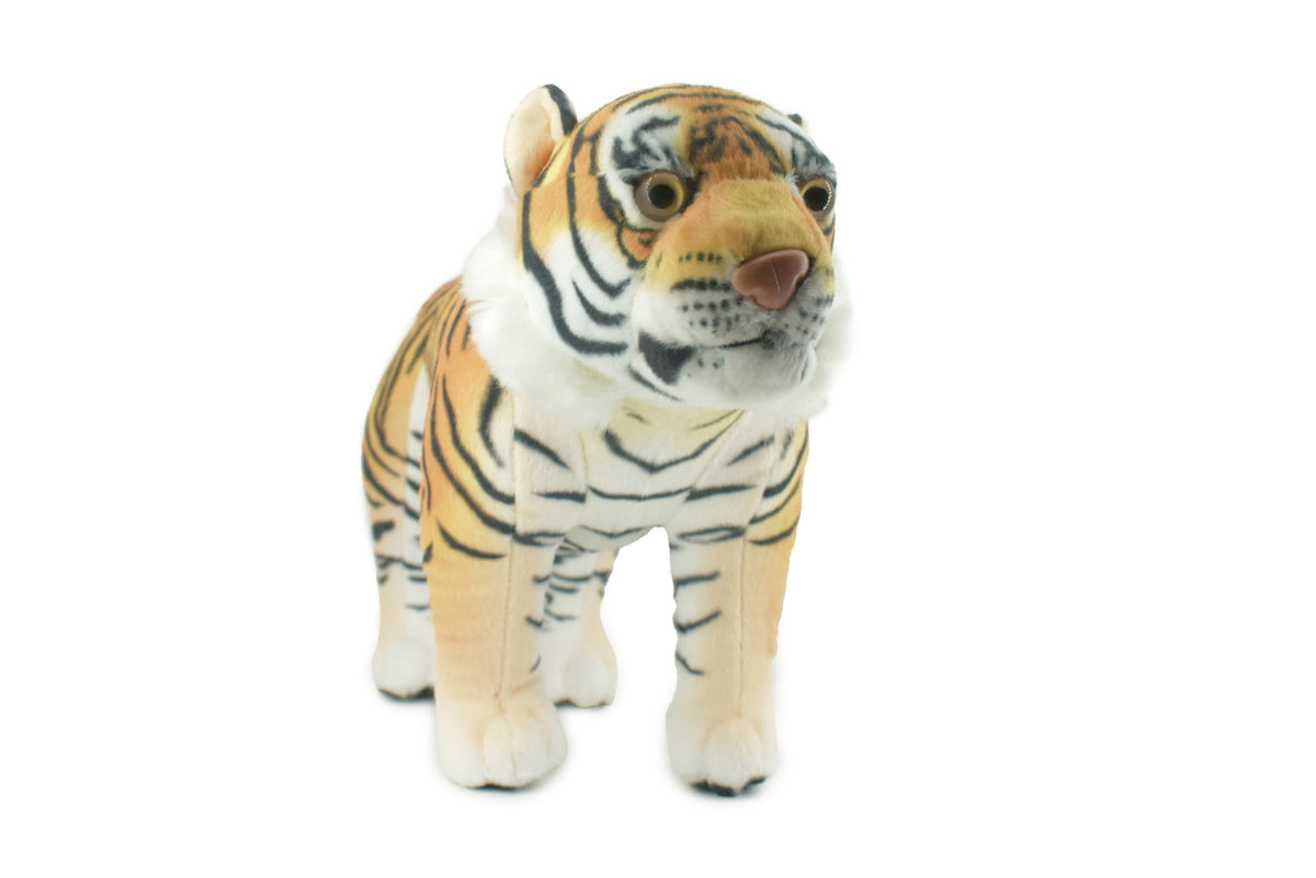 Tiger, Standing, Panthera tigris, Bengal, Asia, Big Cats, Very Nice Plush, Stuffed Animal, Educational, Toy, Kids, Realistic Figure, Educational, Gift,       22"        WR22 BB46