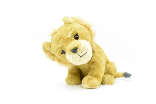 African lion cub, Male, Baby, Lion Cub, Very nice Plush Animal, Soft, Realistic Toy Figure, Model, Replica, Kids, Educational,  10 Inches. 