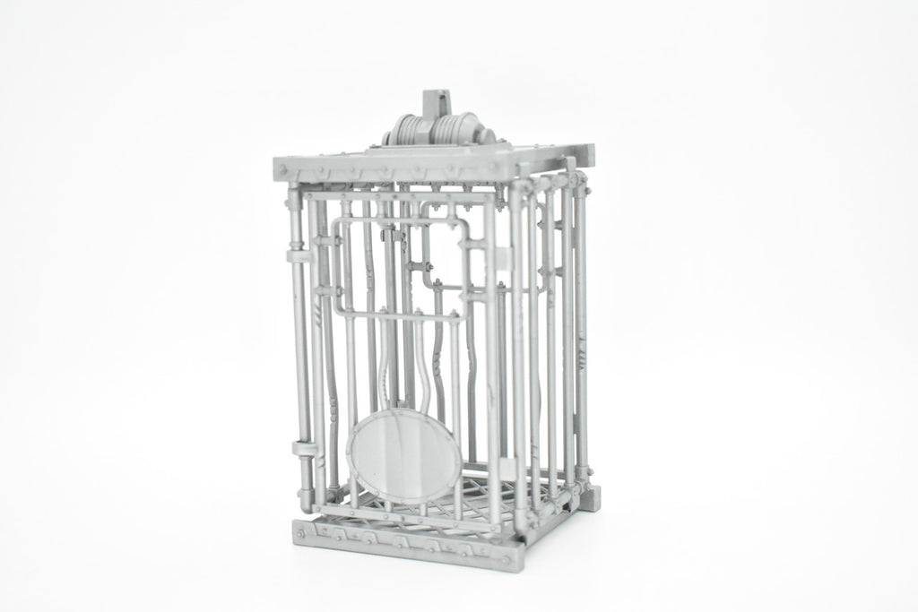 Shark Cage, High Quality, Plastic, Realistic, Model, Replica, Design, Divers, Diving, Toy, Kids, Educational, Gift,       5"       RI01 B250