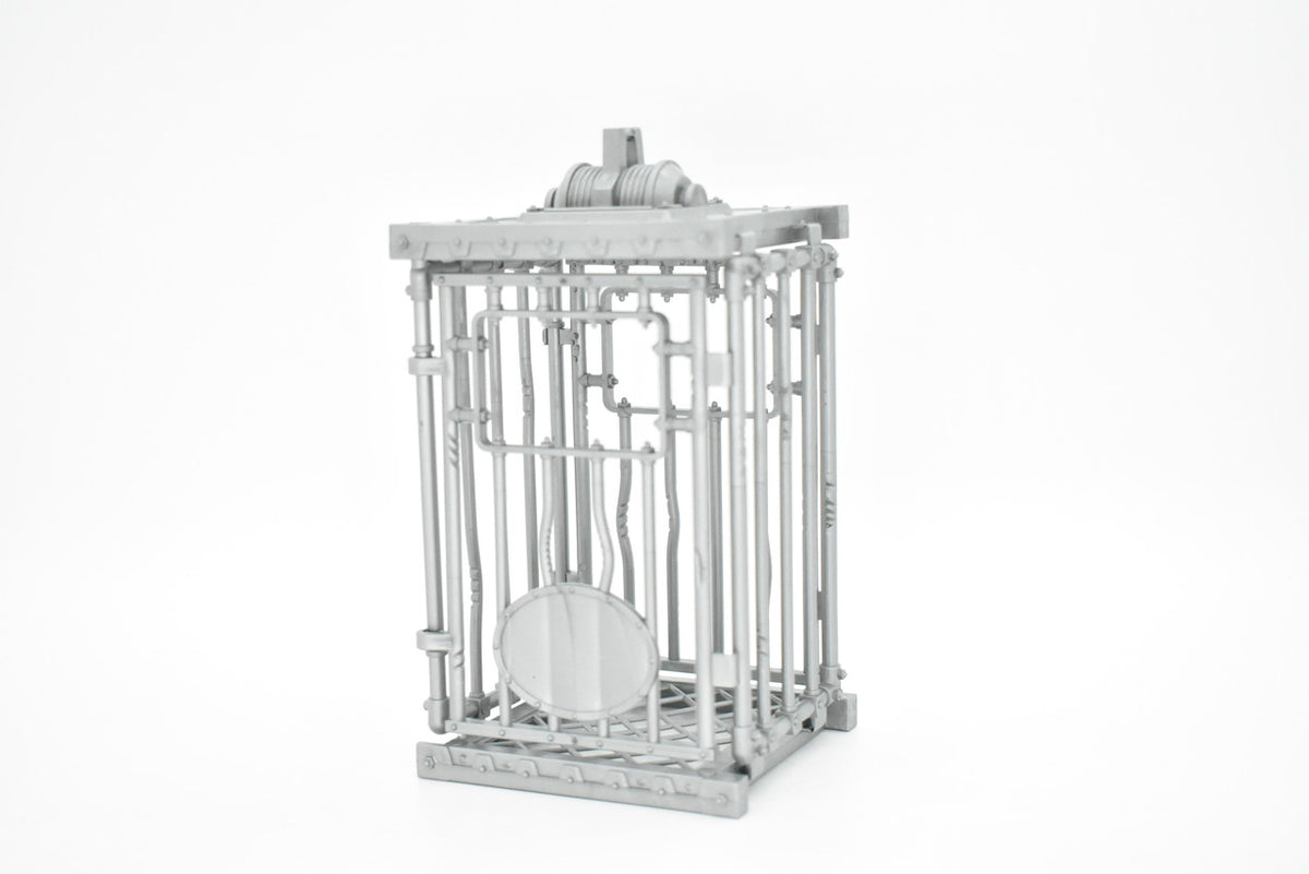 Shark Cage, High Quality, Plastic, Realistic, Model, Replica, Design, Divers, Diving, Toy, Kids, Educational, Gift,       5"       RI01 B250