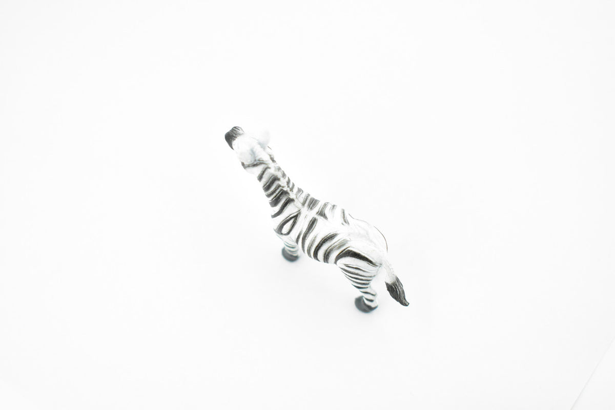 Zebra, Hartmann's, Plastic Toy Animal, Kids Gift, Realistic Figure, Educational Model, Replica, Gift,         2 1/2"       F3551 B17