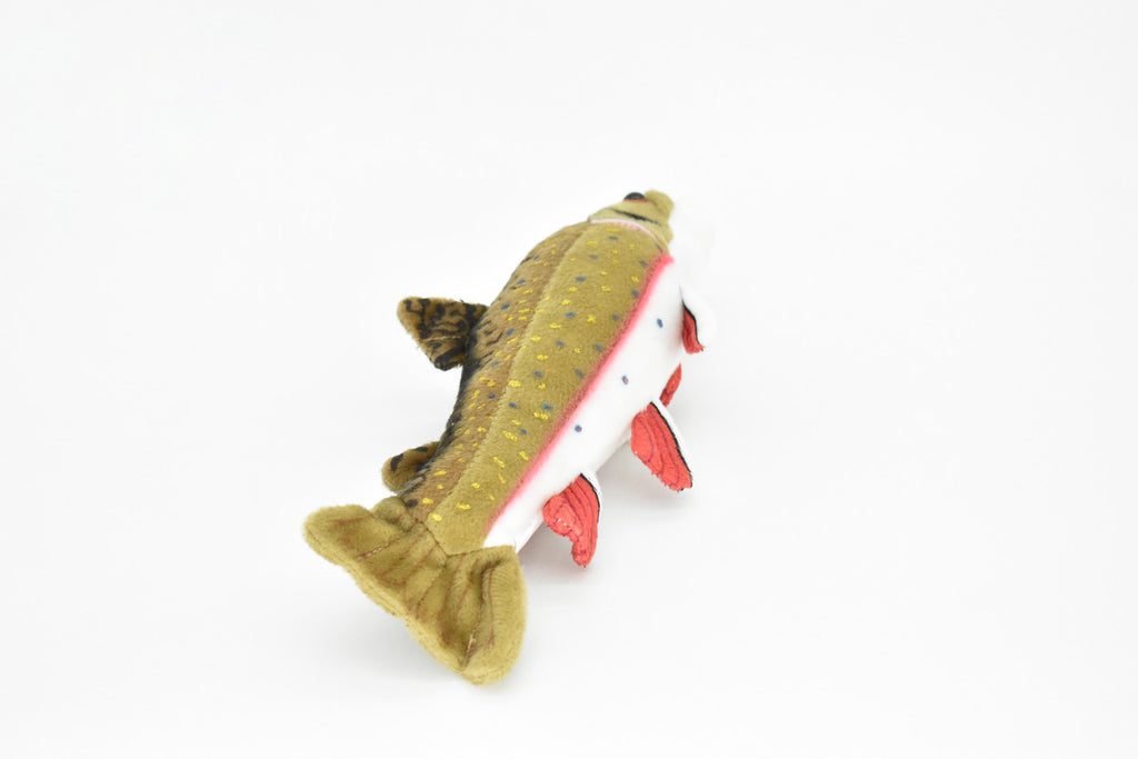 Brook Trout Plush Toy, Realistic Stuffed Animal, Brookie, Soft Plush Fish, Stuffed Fish, Educational, Toy, Kids, Gift,         10"         F4332 BB61