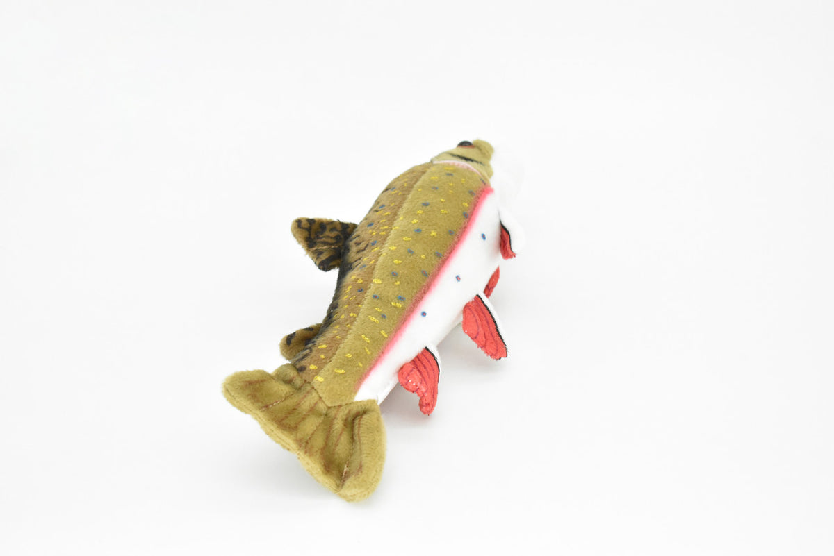 Brook Trout Plush Toy, Realistic Stuffed Animal, Brookie, Soft Plush Fish, Stuffed Fish, Educational, Toy, Kids, Gift,         10"         F4332 BB61