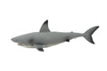 Black Tip Reef Shark, Museum Quality, Hand Painted,  Rubber Fish,  Educational, Diorama Model, Replica, Realistic Toy Figure, Kids,  7 Inches. 