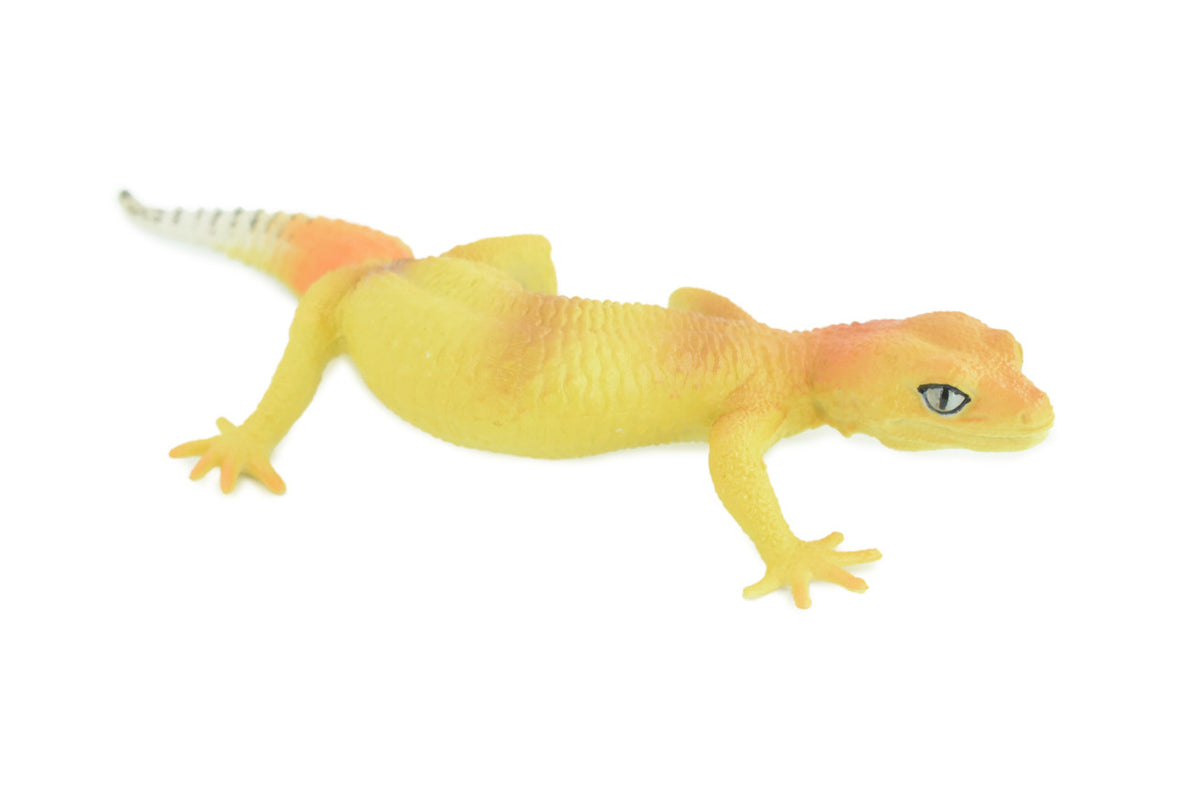 Gecko, Southeast Asia Lizard, Museum Quality, Educational, Hand Painted, Rubber Reptile, Diorama, Toy, Kids, Gift, 7 Inches. CH754 BB190