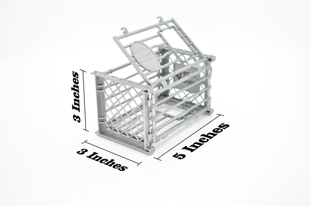 Shark Cage, High Quality, Plastic, Realistic, Model, Replica, Design, Divers, Diving, Toy, Kids, Educational, Gift,       5"       RI01 B250