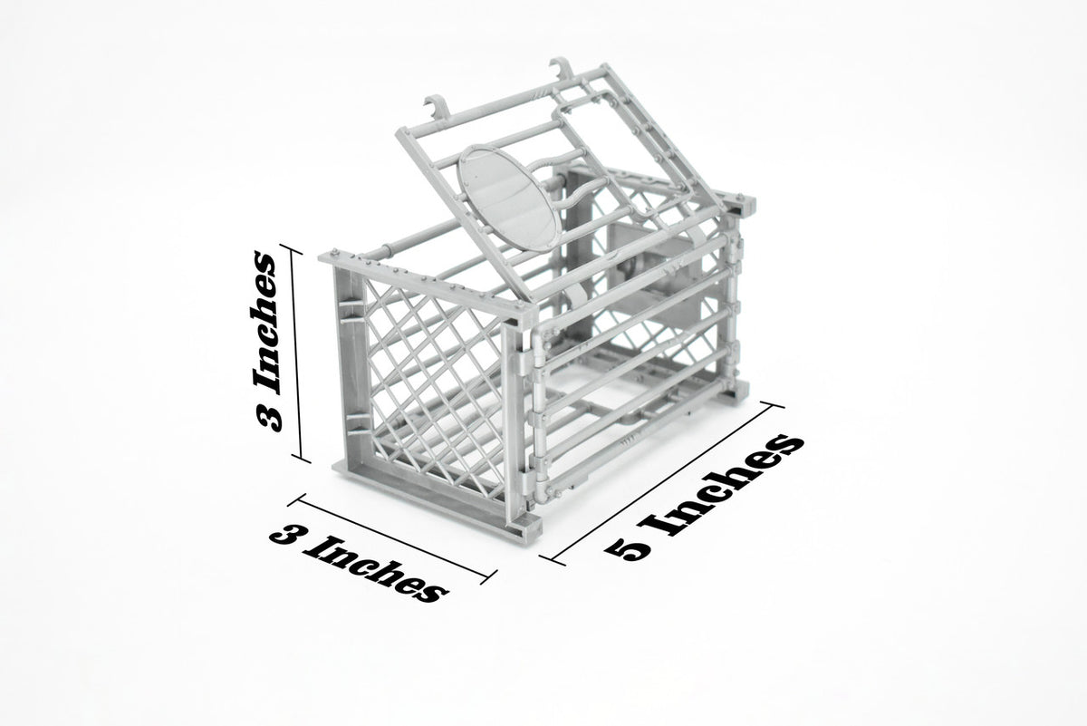 Shark Cage, High Quality, Plastic, Realistic, Model, Replica, Design, Divers, Diving, Toy, Kids, Educational, Gift,       5"       RI01 B250