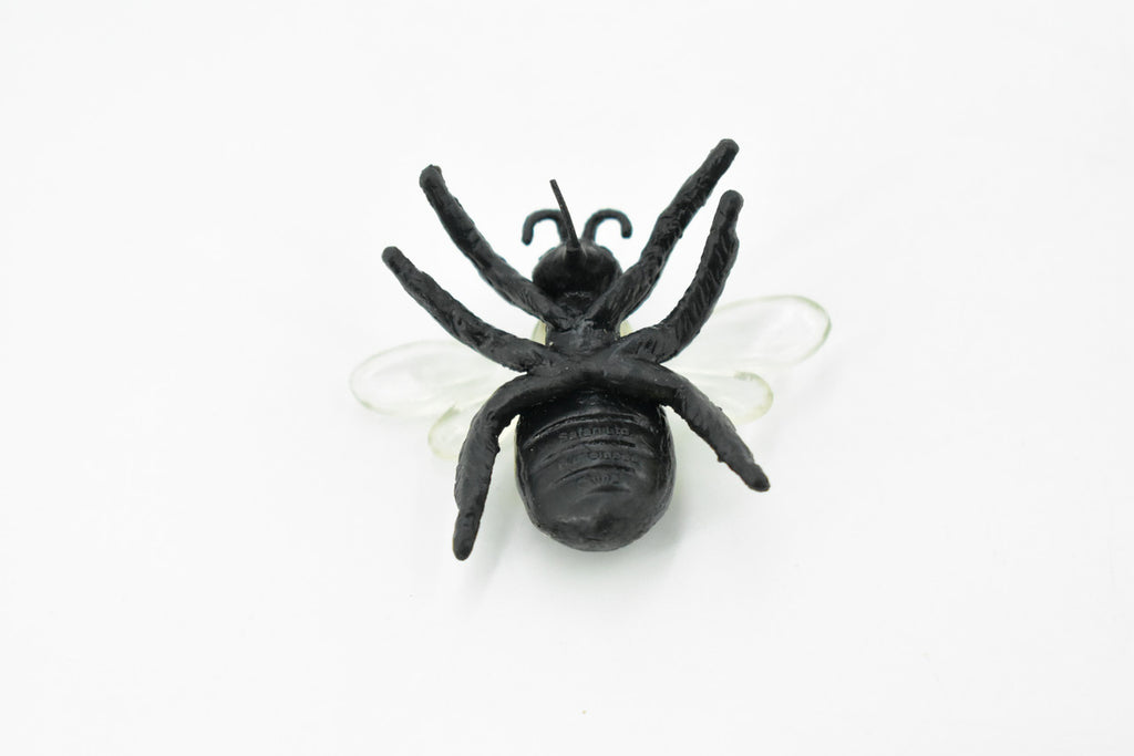 Bee, Bumblebee Plastic Toy Animal, Kids Gift, Realistic Figure, Educational Model, Replica,  1 3/4" inches long    F1654 B75
