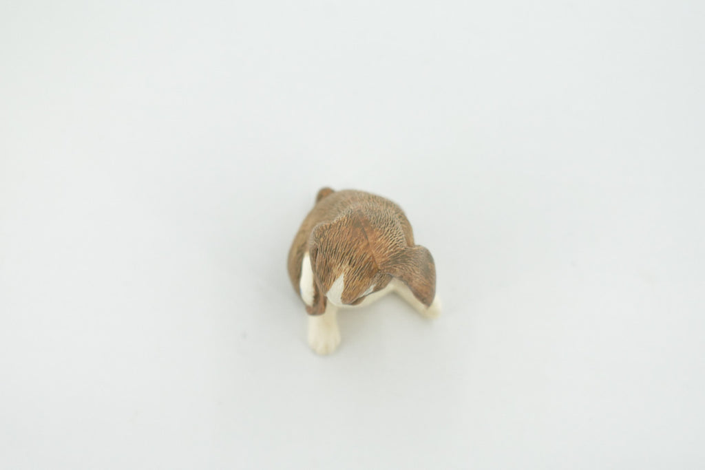 Rabbit, Lop Ear, Floppy Eared rabbit, Museum Quality, Hand Painted, Realistic, Rubber, Animal, Figure, Model, Toy, Kids, Educational, Gift,      2 1/2"      CH677 BB171