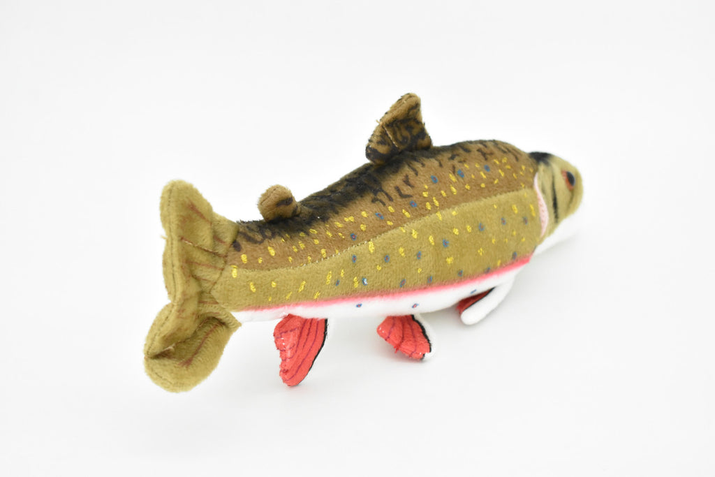 Brook Trout Plush Toy, Realistic Stuffed Animal, Brookie, Soft Plush Fish, Stuffed Fish, Educational, Toy, Kids, Gift,         10"         F4332 BB61